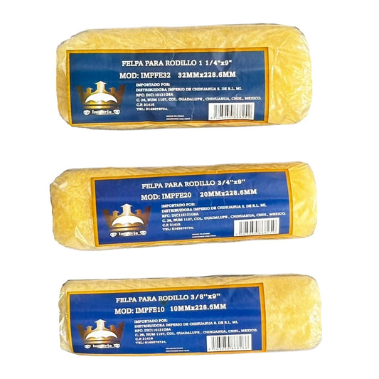 FELPA DE POLIESTER DE 10 MM