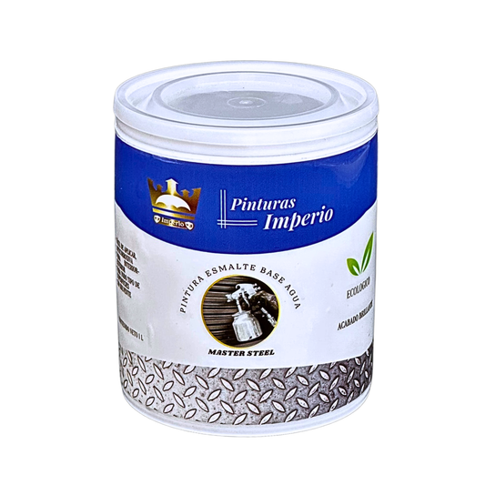 PINTURA ESMALTE BASE AGUA COLOR BLANCA 1 LITRO
