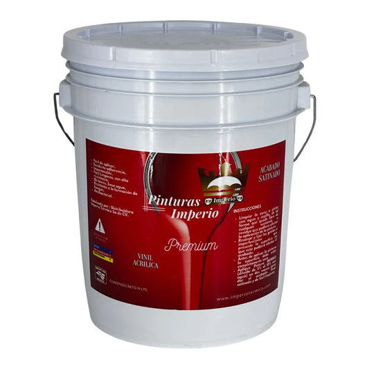 Pintura 15 Años Satinada Ahulada para Interiores y Exteriores colores 19 Lts